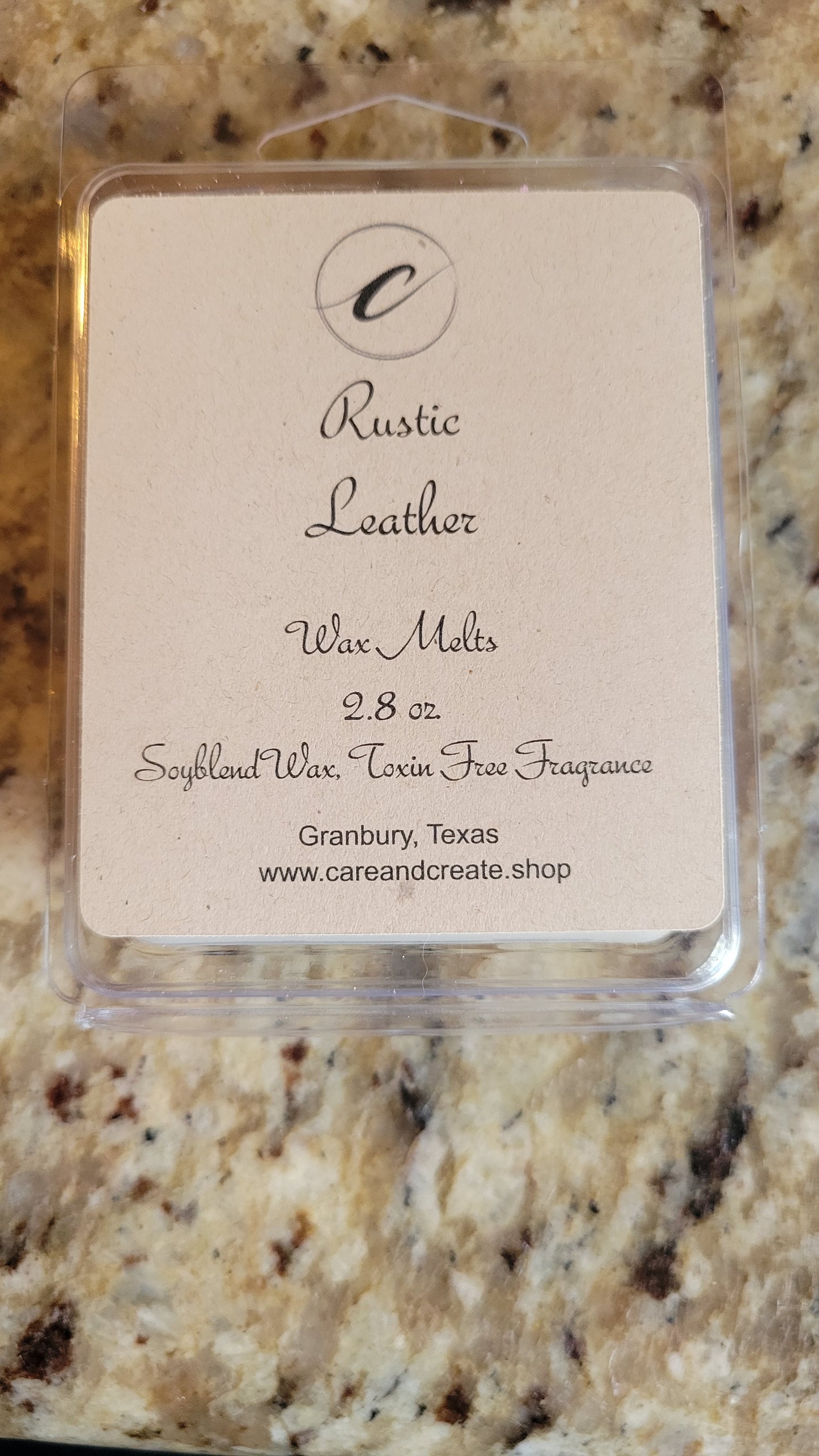 Rustic Leather Wax Melts